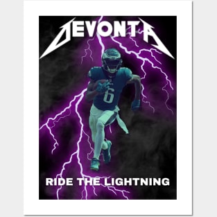 Devonta Smith - Ride The Lightning Posters and Art